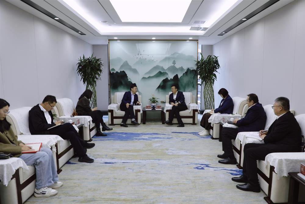 政企聯(lián)動，共謀發(fā)展新路徑！ 濟(jì)南市商務(wù)局一行到產(chǎn)發(fā)集團(tuán)座談交流